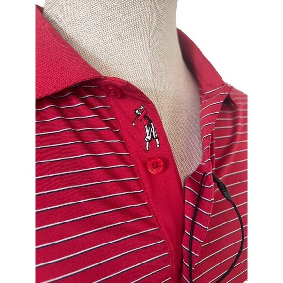 NWT BOBBY JONES Short Sleeve Polo Golf Shirt Mens Size Medium H-20 Performance - Picture 3 of 9